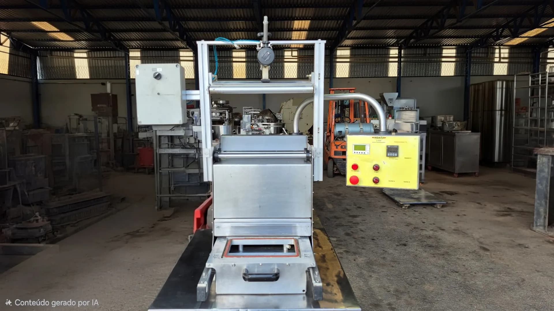 TERMOFORMADORA SEMIAUTOMÁTICA MARCA INDATA